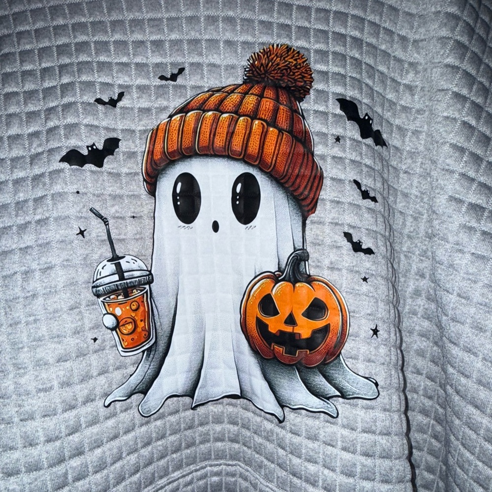 Halloween pumpkin spice Ghost never been worn hoodie